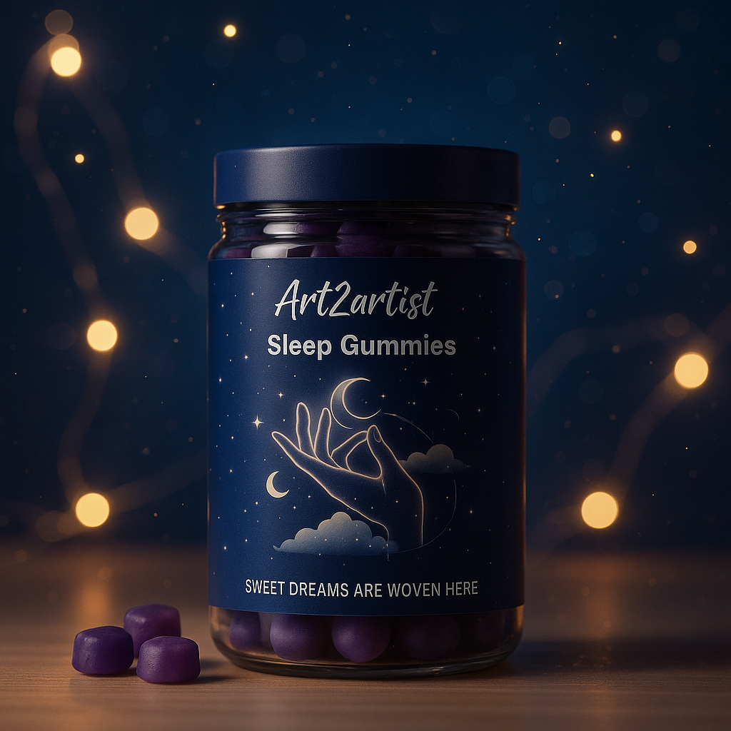 Art2Artist Sleep Gummies – Nighttime Wellness Support 🌙