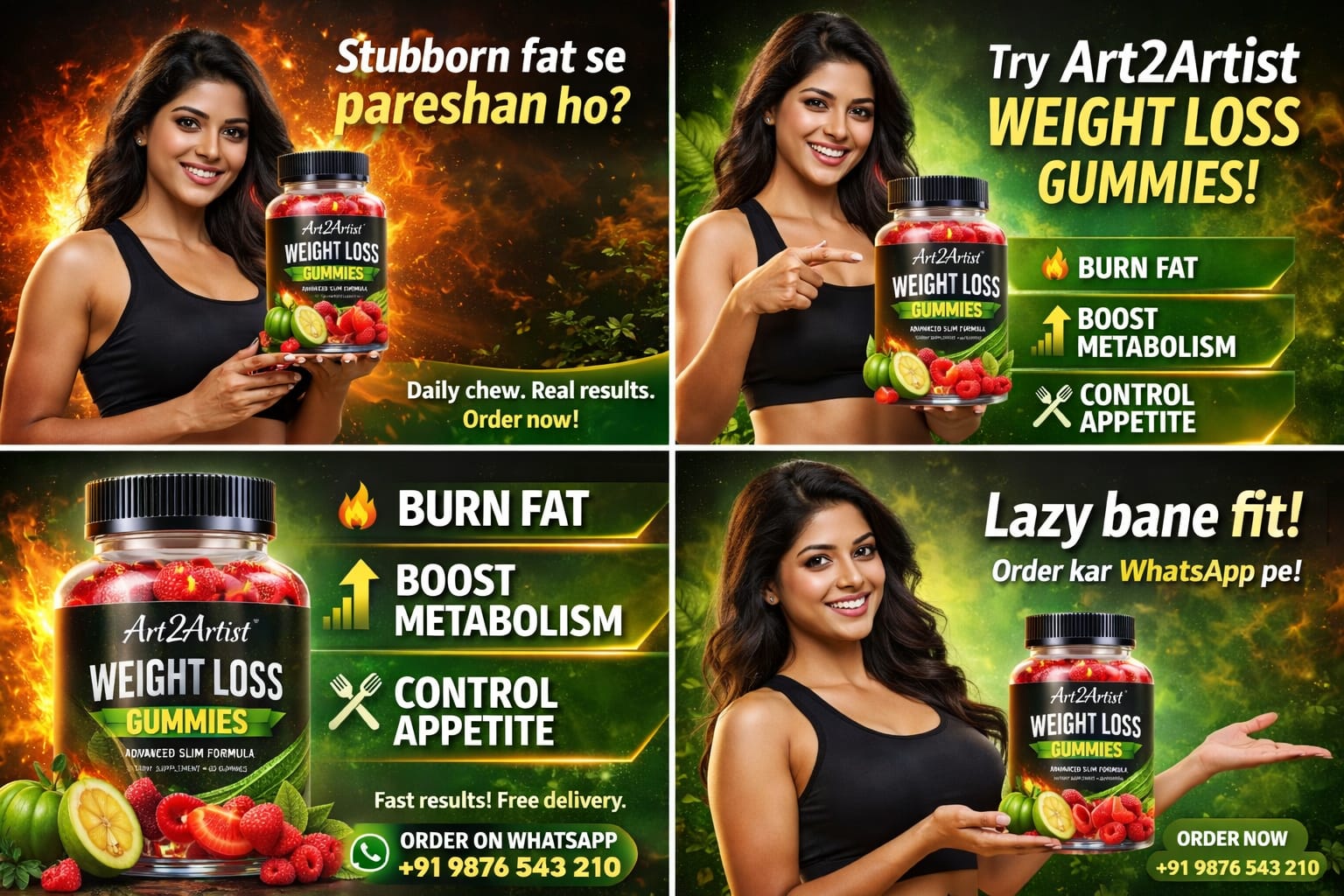 Art2Artist Weight Management Gummies – Healthy Lifestyle Support 🌿