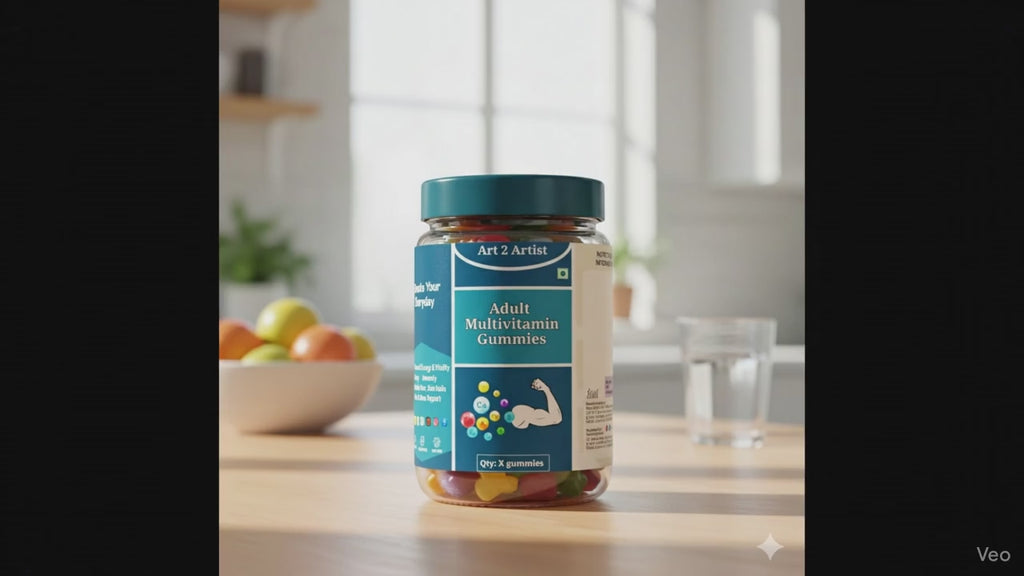 Art2Artist Adult Multivitamin Gummies – Elevate Your Everyday. Naturally.